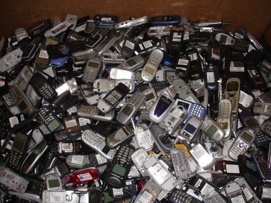 Cell phone battery scrap for sale